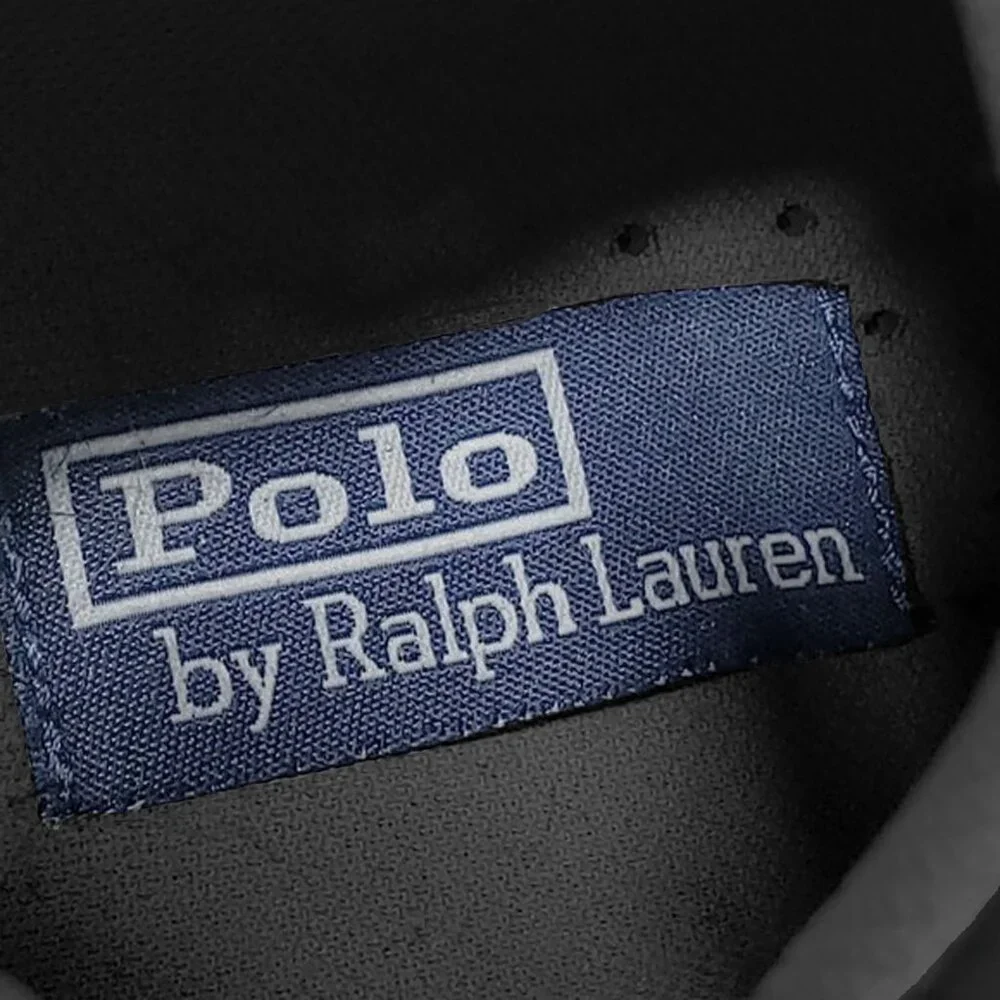 NEW Vintage Polo Ralph Lauren Spielman Trail Hiking Boots! Black With Big 